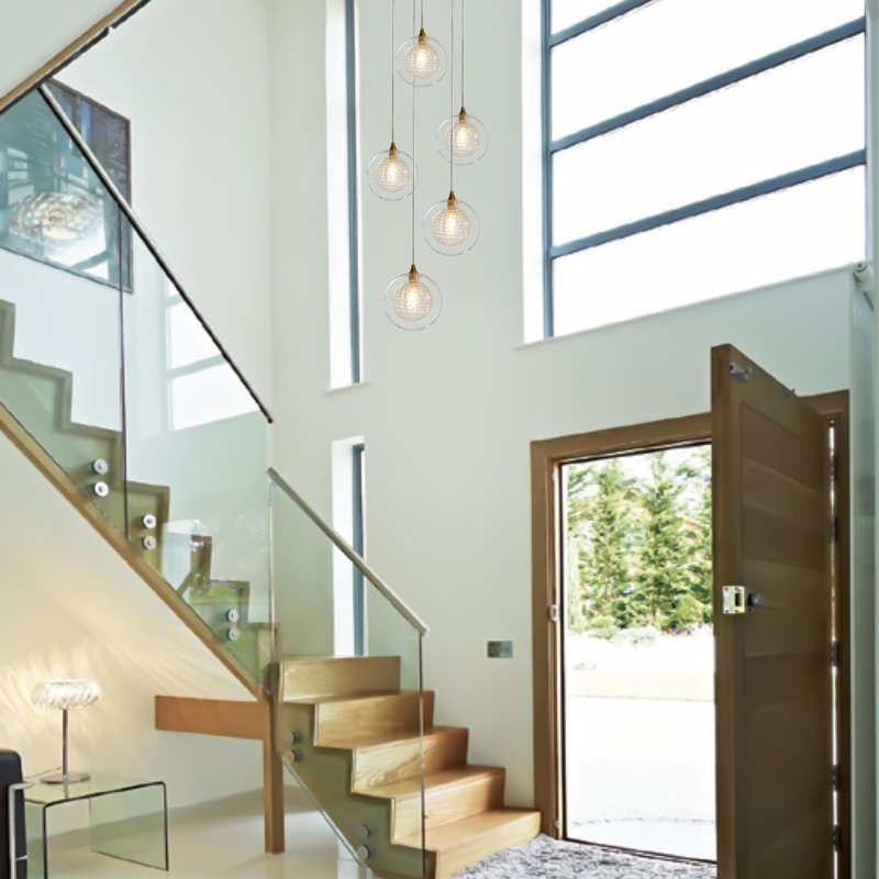 Galilee Lighting Reflection Breeze 5 Pendant Lights | Wayfair